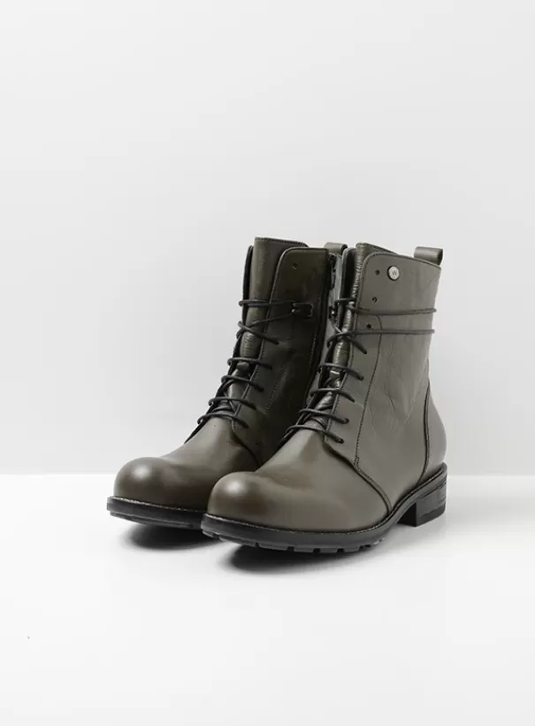 Volle voeten | Biker boots<Wolky Murray XW cactus leer